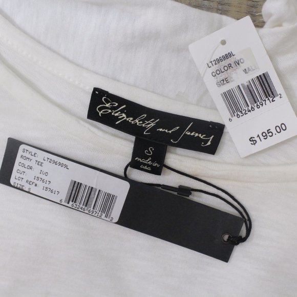 Elizabeth & James Draping Romy Tee - Picture 13 of 13